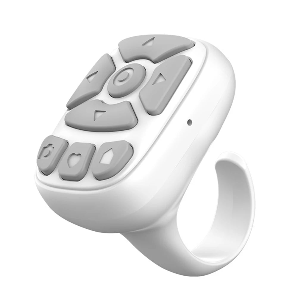 NEW Arrivals 3 Colors For TikTok Ring Bluetooth Remote Control Fingertip Selfie Video Controller Automatic Page Turner Browsing Ring Mobile Phones Accessories
