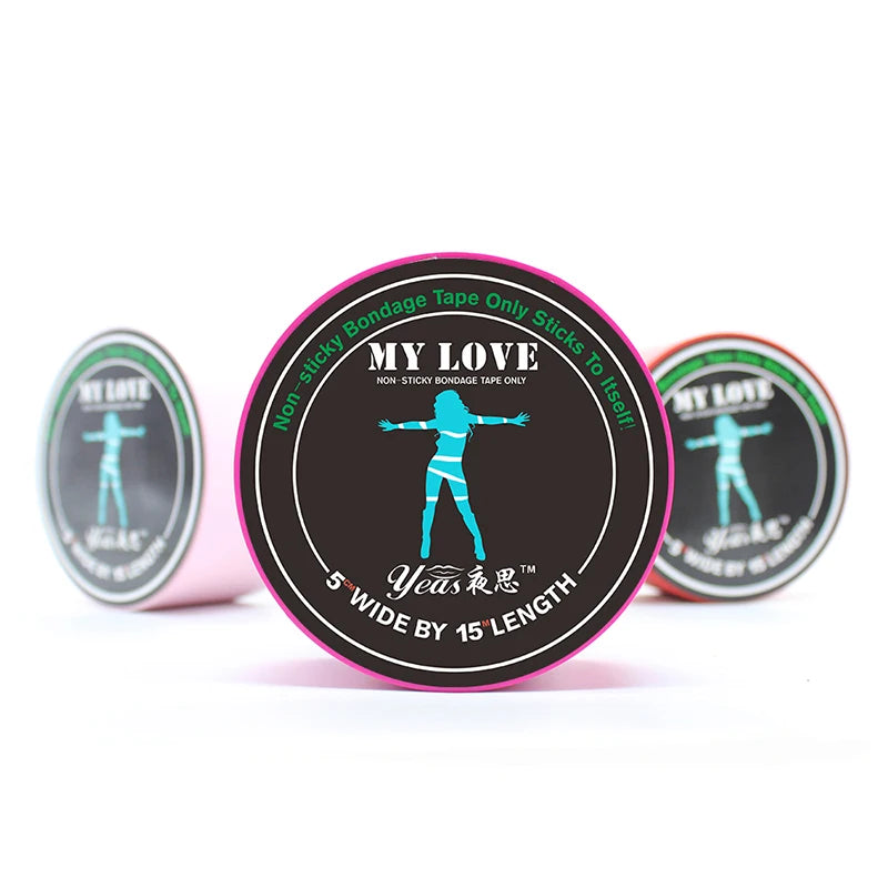 Bdsm Bondage Tape Soft Inviscid Sex Rope Restraints Slave Adult Game SM Toys Chastity Belt Sex Flirting Toy for Couples Siswet