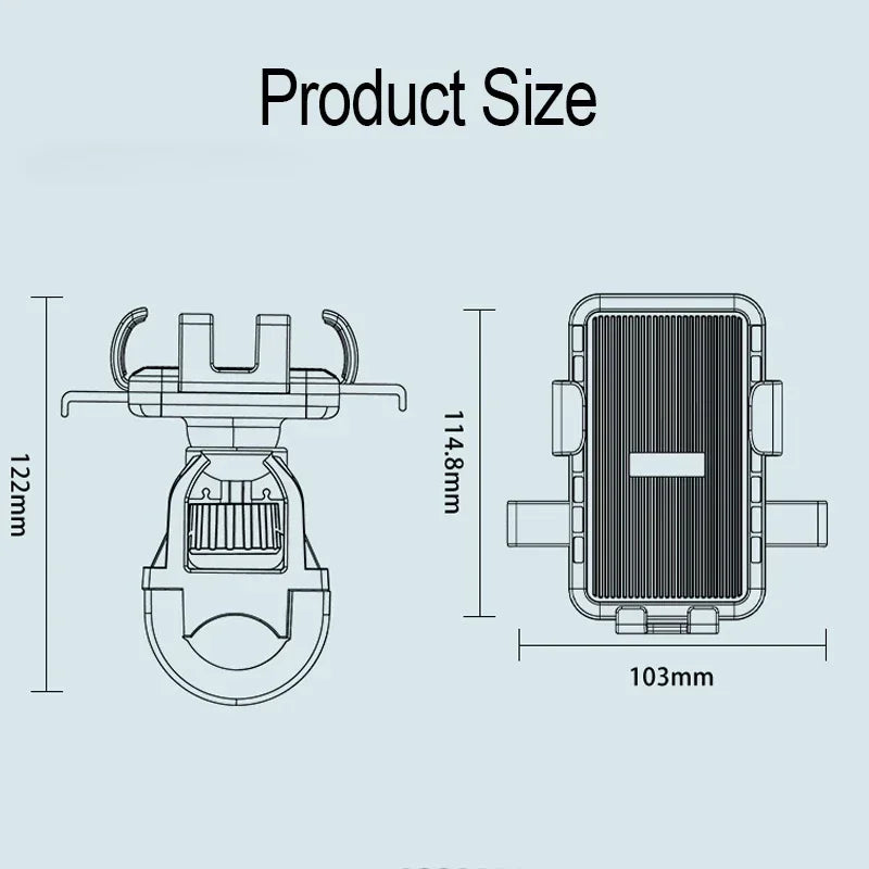 NEW Arrivals Blue/Pink/Black Color Bicycle Motorcycle Mobile Phone Holder with Umbrella for Electric Vehicle Scooter Cycling Mountain Phone Stand Handlebar Mount Bikes Accessories