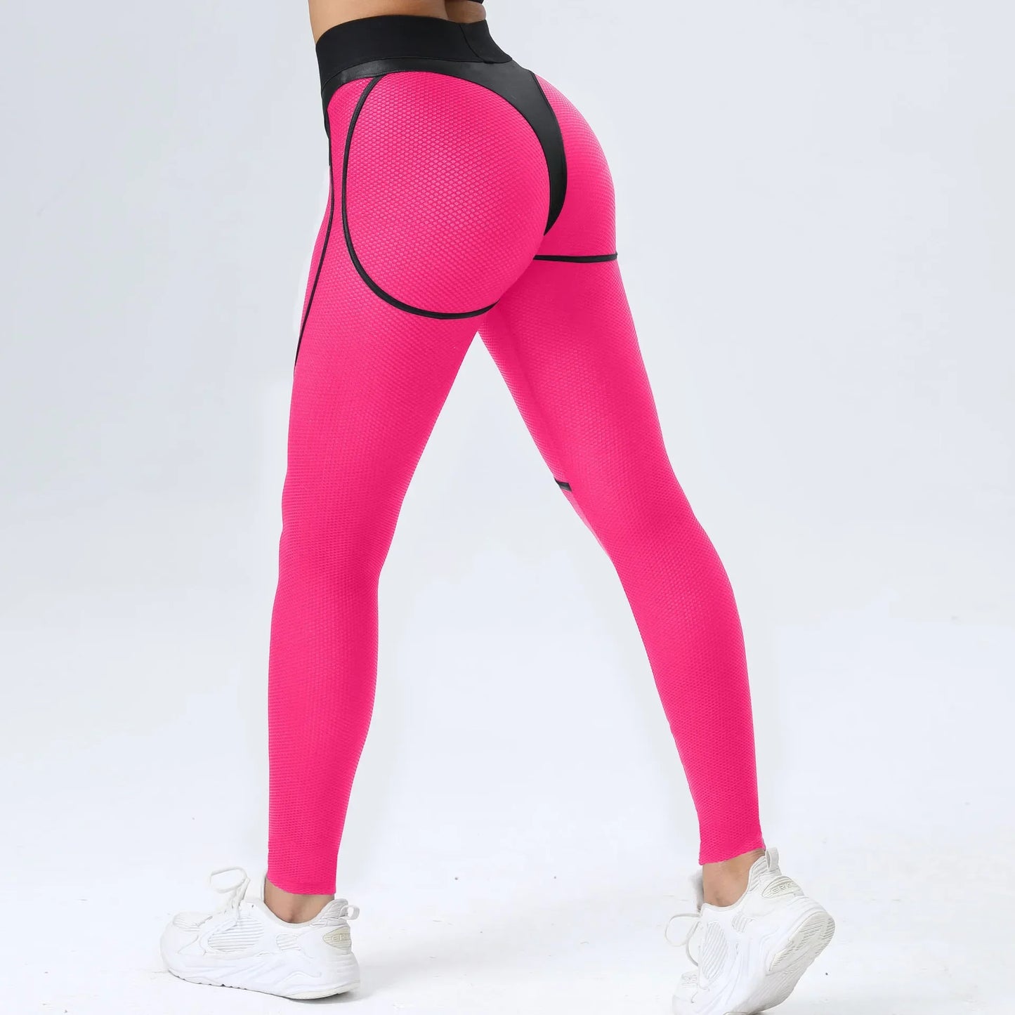 NEW Arrivals 5 Colors Mesh Gym Leggings Women Sexy Transparent Leggings for Fitness 2024 Sports Tights Sportswear Woman Gym Yoga Clothing