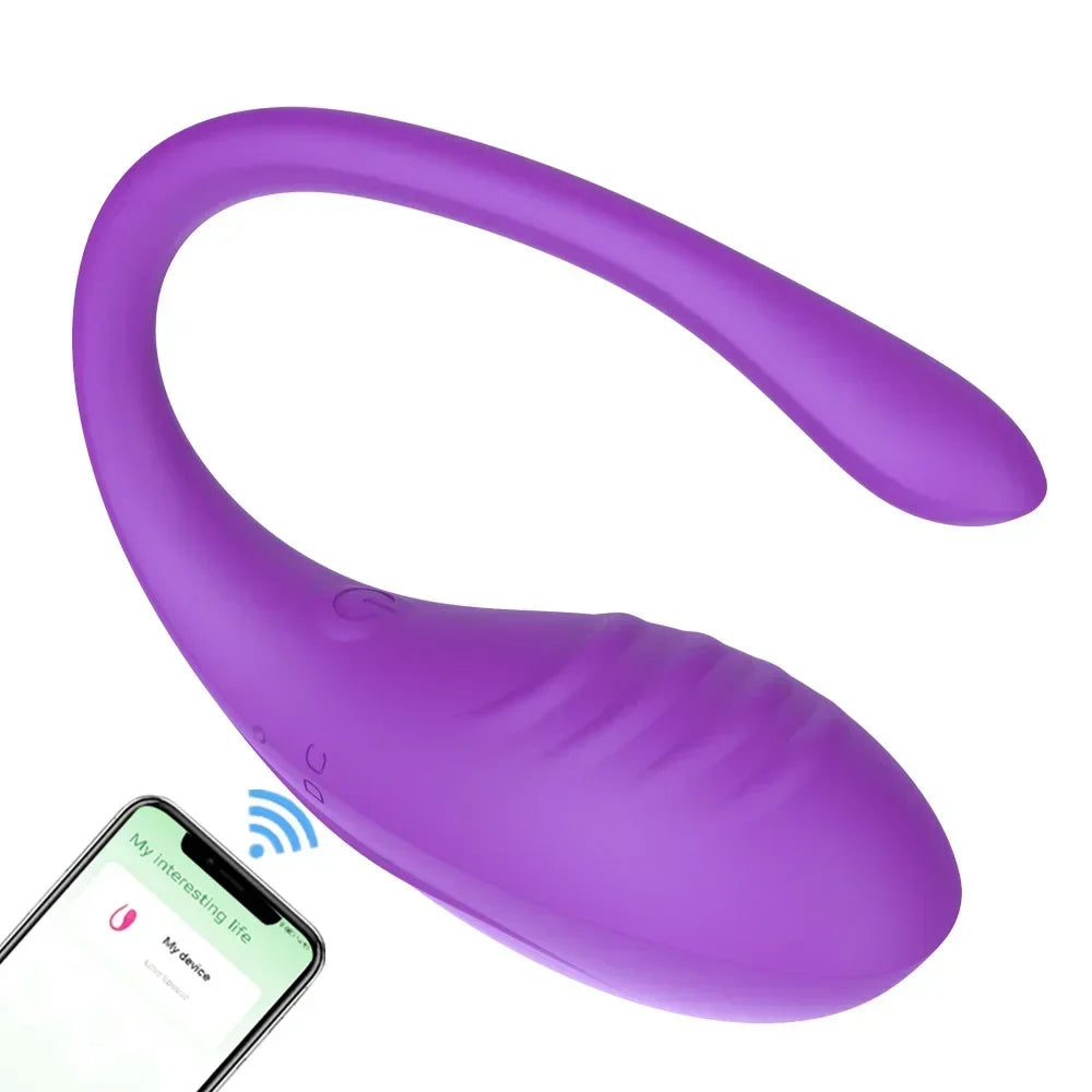 NEW Arrivals APP/ Remote Controlled Vaginal Wearable Vibrators G Spot 9 Speed Anal Vibrating Egg Massager Wearable Stimulator Adult Sex Toys for Couples Women