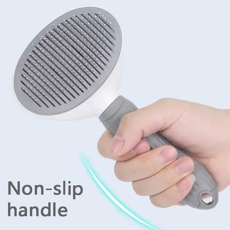 NEW Arrivals Pet Dog Brush Cat Comb Self Cleaning Pet Hair Remover Brush For Dogs Cats Grooming Tools Pets Dermating Comb Dogs Accessories