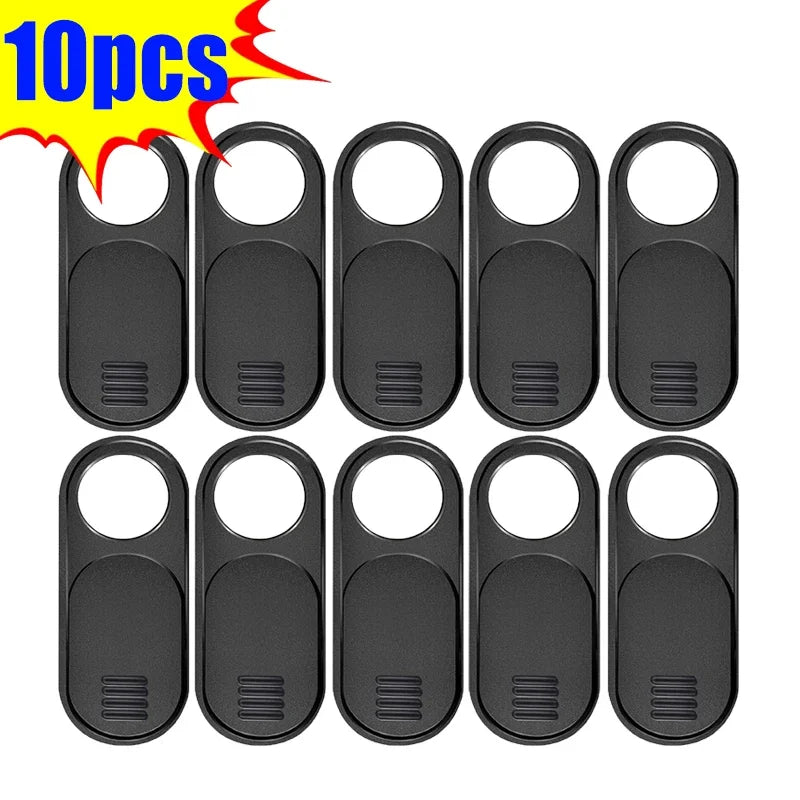 NEW Arrivals 50-100PCS Set Camera Covers for Tesla Model 3 Y Webcam Slide Blocker Privacy Protector Anti-Peep Sliding Camera Cover for PC Laptop Electronics Accessories