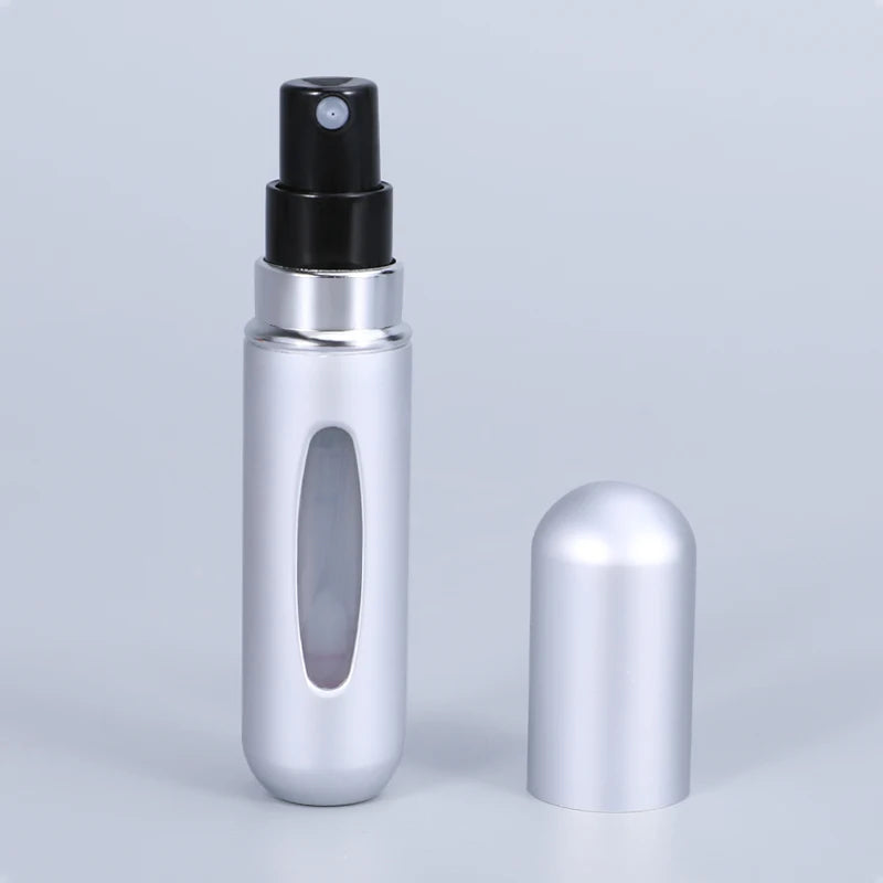 5/8ml Portable Mini Refillable Perfume Atomizer Aluminum Parfume Spray Bottle Empty Cosmetic Containers for Travel Tool