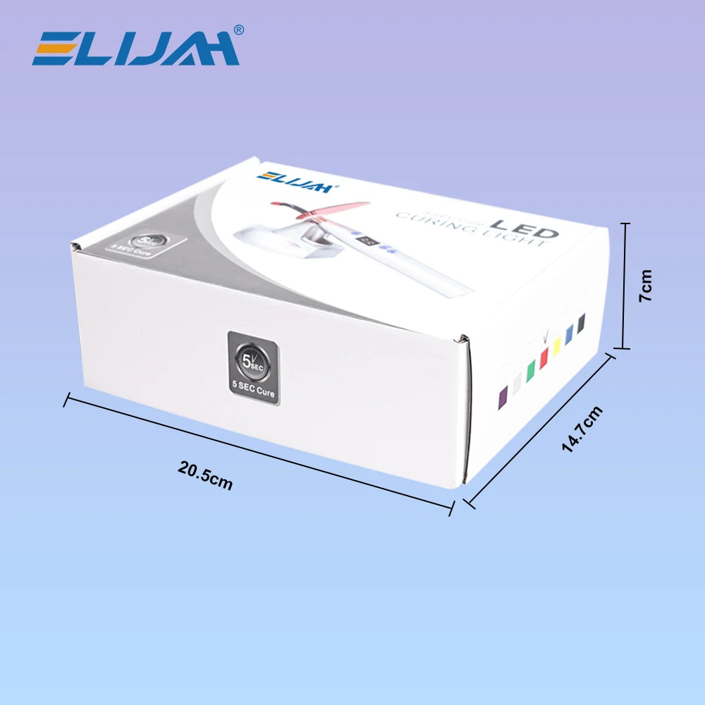 NEW Arrivals Dental Wireless Curing Light Resin Solidification 5W≥1200mw/c㎡ 440-480nm Wavelength Curing Machine With LED Screen Teeth Mouth Hygiene Tools Health Care Supplies