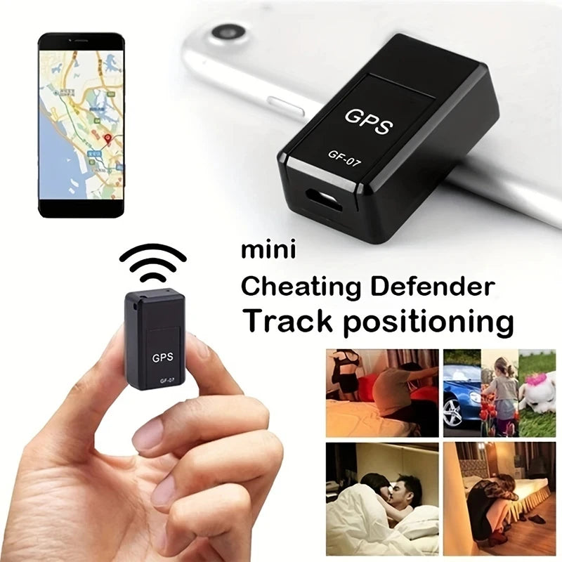NEW Arrivals 5PCS Set Mini GF-07 GPS Car Tracker Real Time Tracking Anti-Theft Anti-Lost Key Pet Locator Strong Magnetic Mount SIM Message Positioner