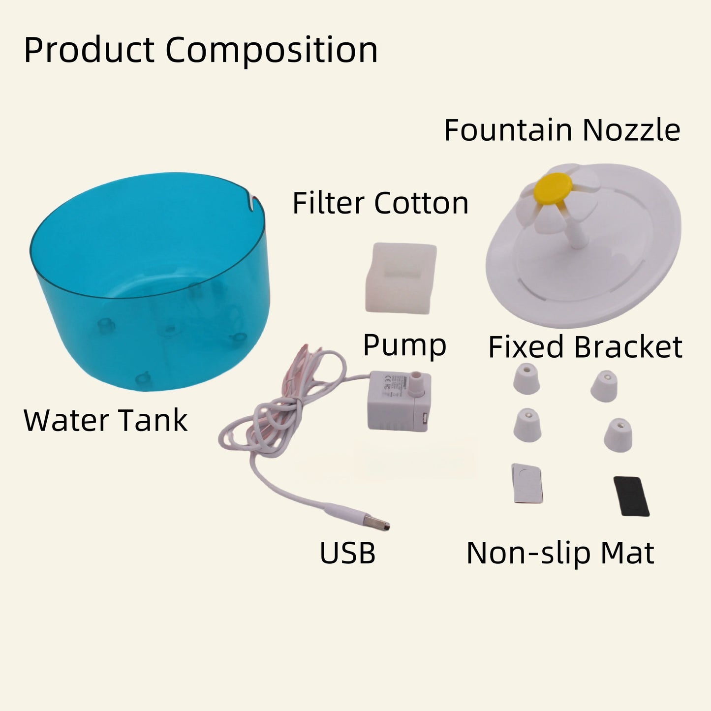 NEW Arrivals Pets Water Fountain Auto Filter USB Electric Mute Cat Drinker Bowl 1200mL Recirculate Filter Drinker for Cats Puppies Water Dispenser