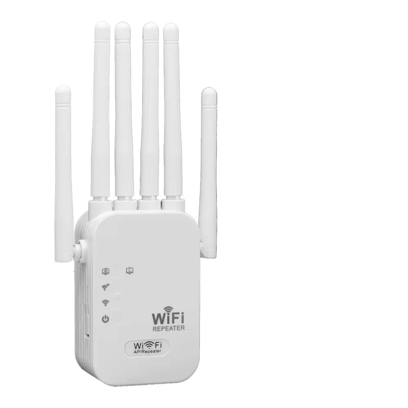 NEW Arrivals 300Mbps Single frequency Wi-Fi Repeater Wireless WIFI Extender Wi-Fi Booster 2.4G Network Amplifier 360° Full Coverage Signal Home Electronic Supplies
