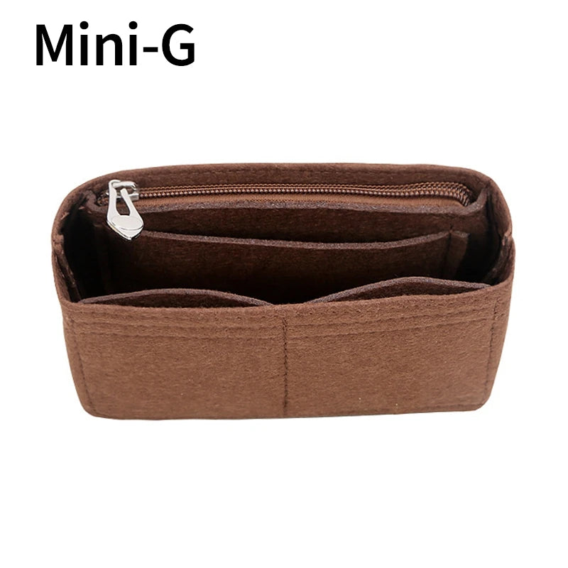 NEW Bag Organizer for Longchamp Small Tote Bag Timid Bags Storage & Finishing Inner Liner Handbags Insert Organizer Fit Mini Size Ladies Cosmetic Accessories