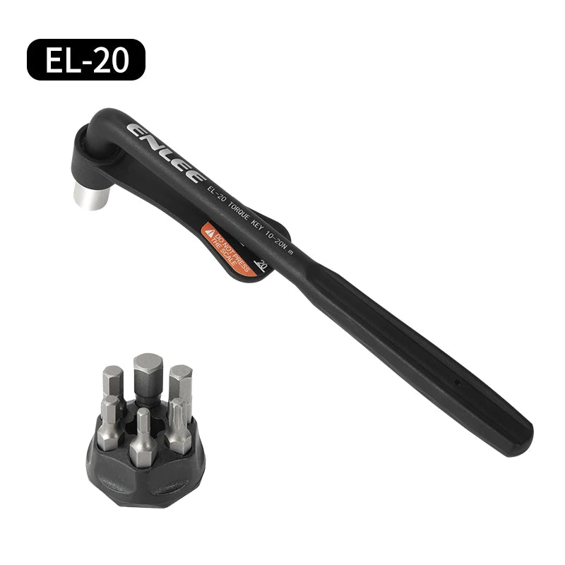 NEW Arrivals Bicycle Portable Torque Wrench Inner Hexagon Set 10-20NM High Precision Torque Tool Set Bicycles Convenient Torque Wrench Bikes Repair Tools Sports Supplies