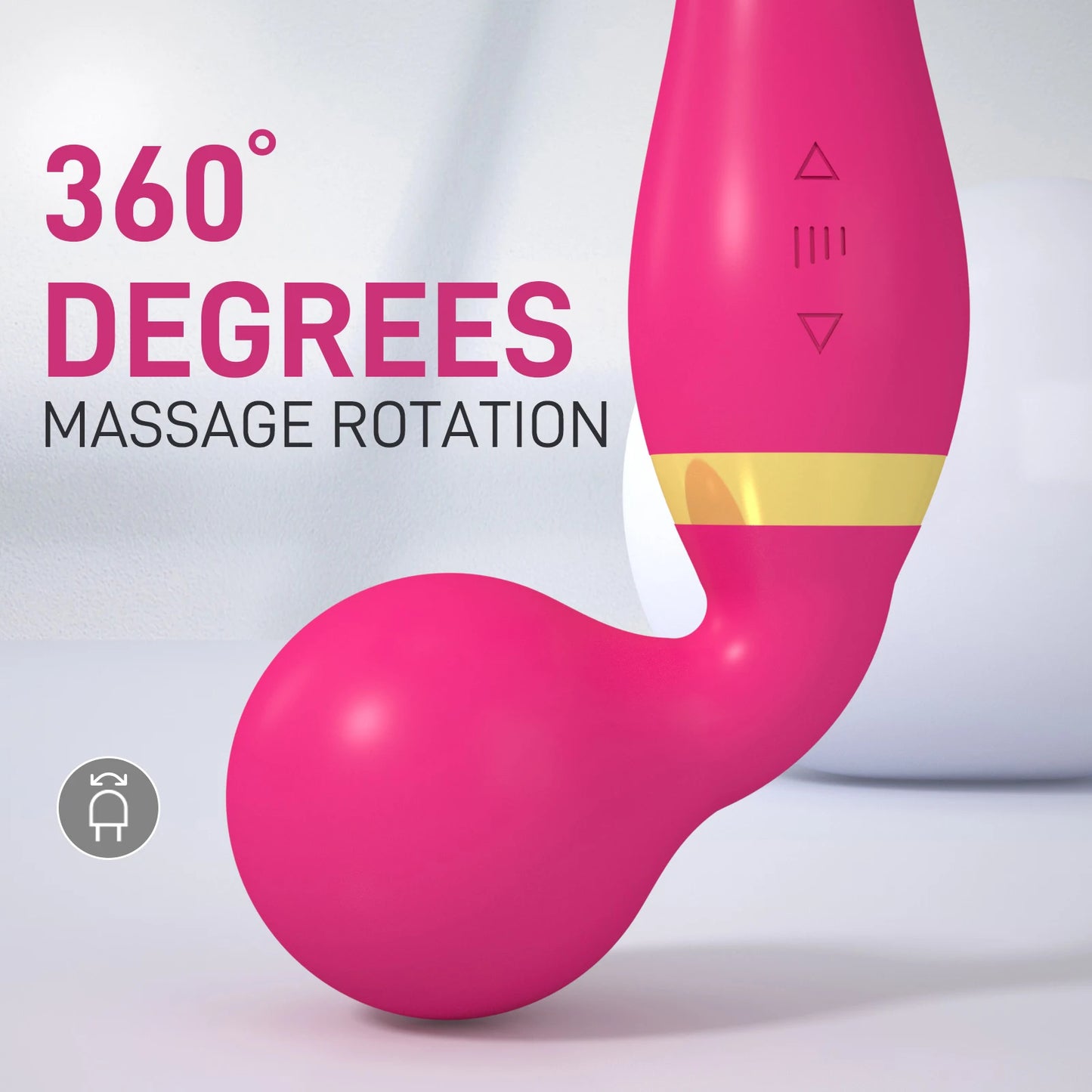 Powerful Dildo Vibrator for Women Clitoris Stimulator 2 Motors AV Magic Wand Vagina Massager G Spot Female Sex Toy Adult Goods