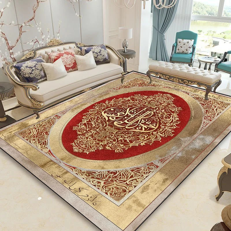 NEW Arrivals 13 Patterns 2Mx4M Luxury Retro Persian Carpet Living Room Large Area Decoration Sofa Area European Style Rugs for Bedroom Cloakroom Non-Slip Floor Carpets