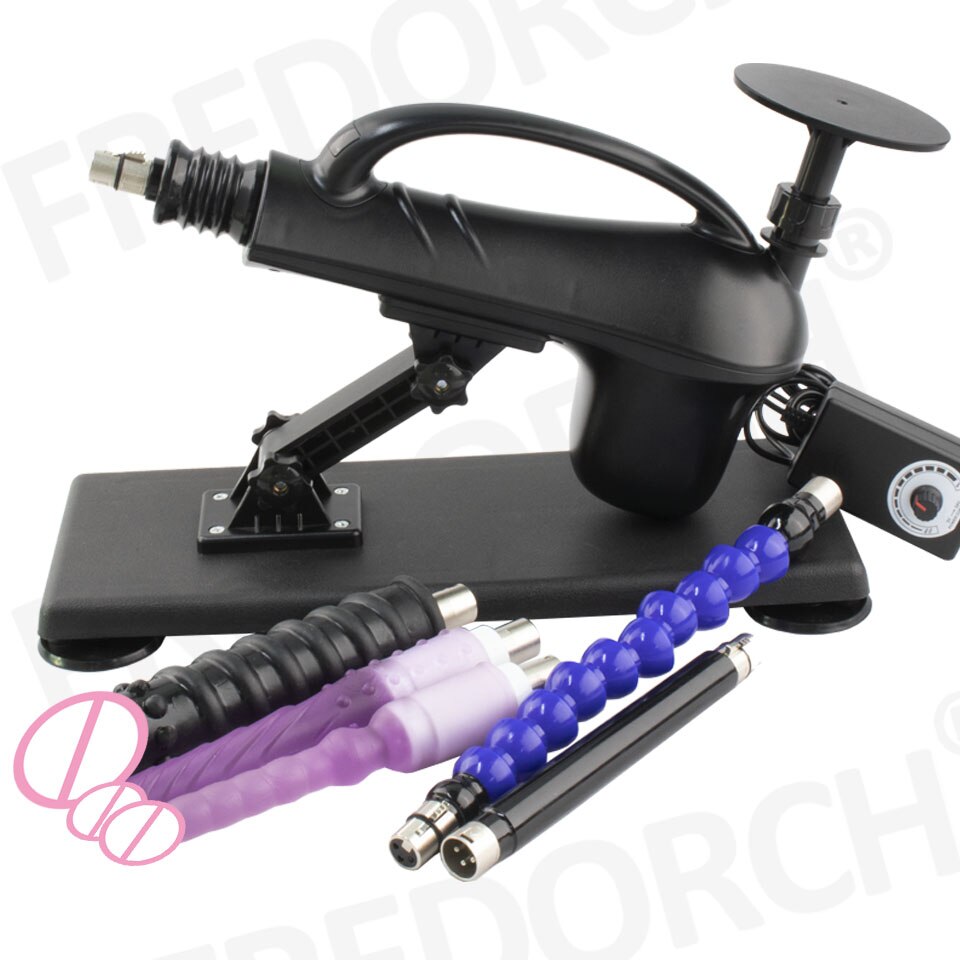 Fredorch New Automatic Sex Machine Sex Toys,Thrusting Machines for Men Women,Love Machine Device Gun with 3XLR dildo Attachments