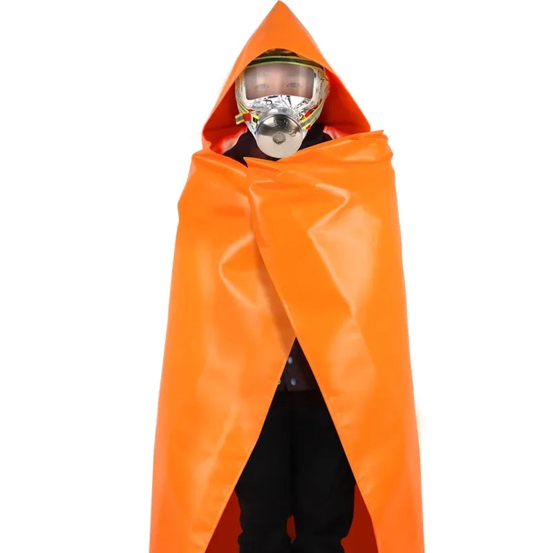 NEW Top Quality SOS Flame Retardant Cloak Emergency Survival Fire Blanket Double-Layer Fireproof Cloak Full Body Protection Heat Insulation