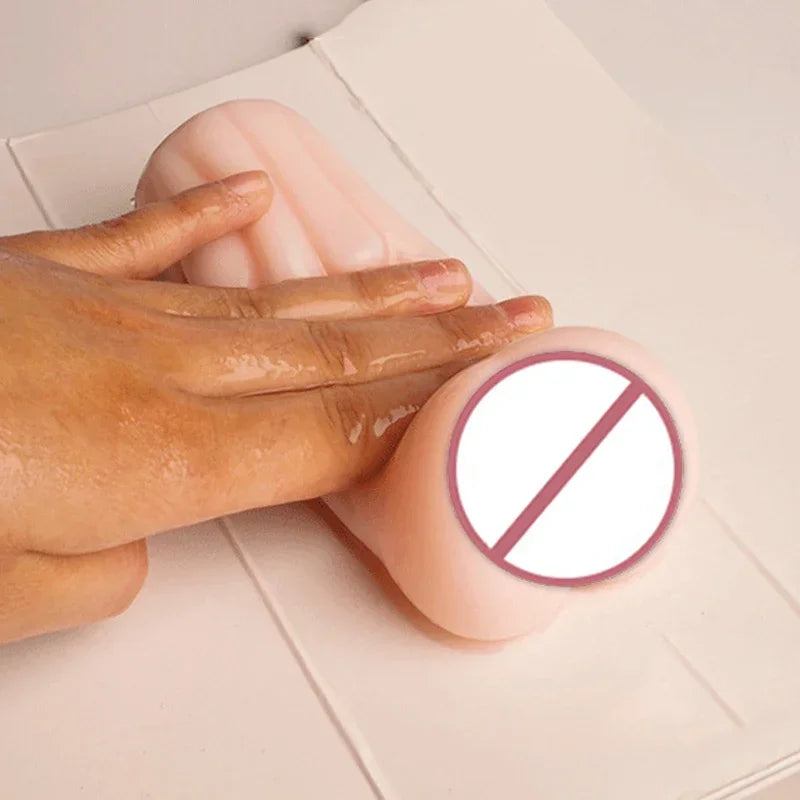 Adult Male Soft Silicone Masturbation Cup Sex Toys 4D Realistic Deep Throat Mouth Vagina Anal Vacuum Stimulator Men Goods For Adults