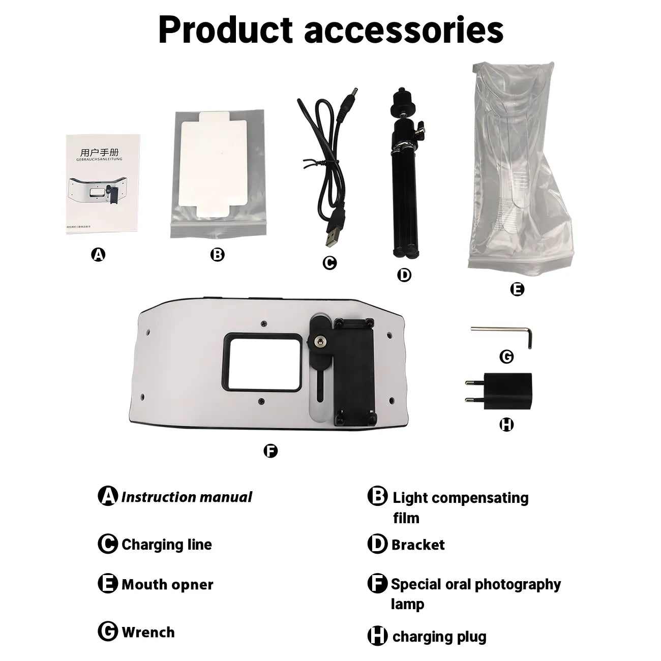 Dental Photography Oral Filling Lamp Flash Light Supply Bright Environment Photo Macro Intraoral Light Dentistry
