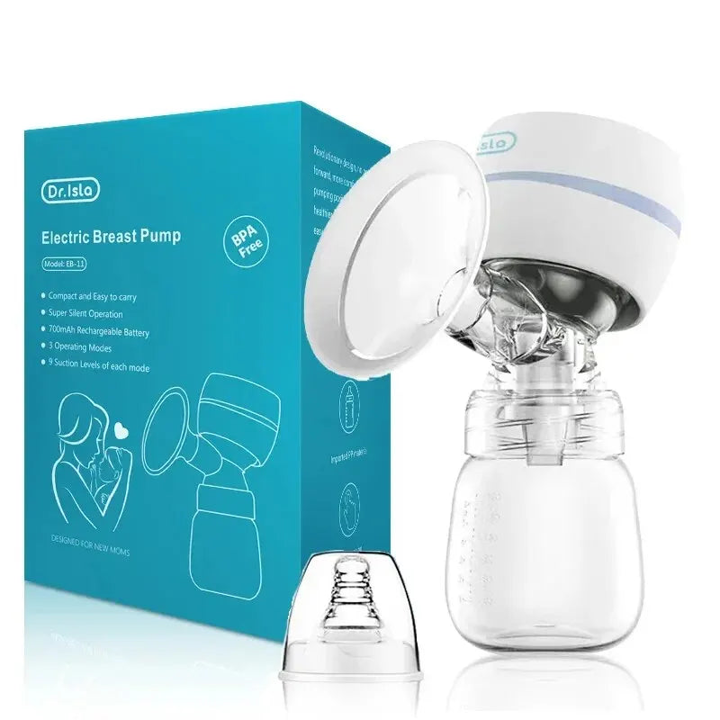 NEW Electric Breast Pump Intelligent Integrated High Suction USB Charging Breast Pump Breast Milk Postpartum Painless and Silent Breast Women Personal Care Supplies