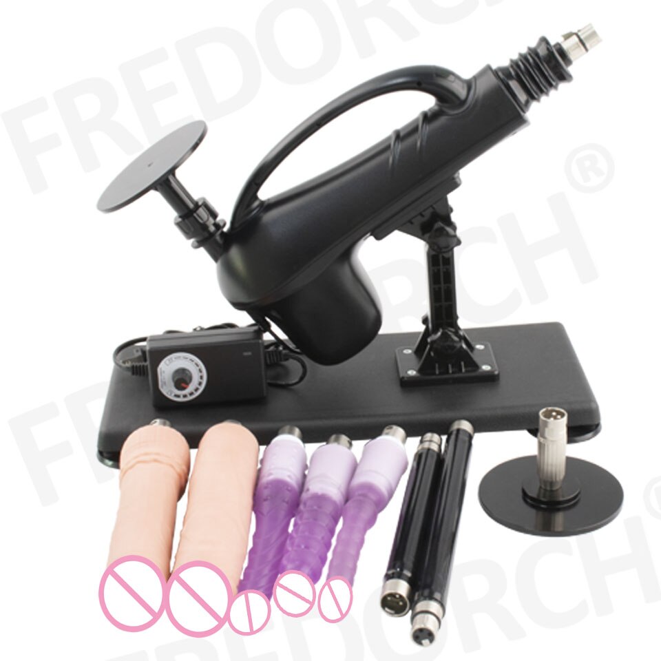 Fredorch New Automatic Sex Machine Sex Toys,Thrusting Machines for Men Women,Love Machine Device Gun with 3XLR dildo Attachments