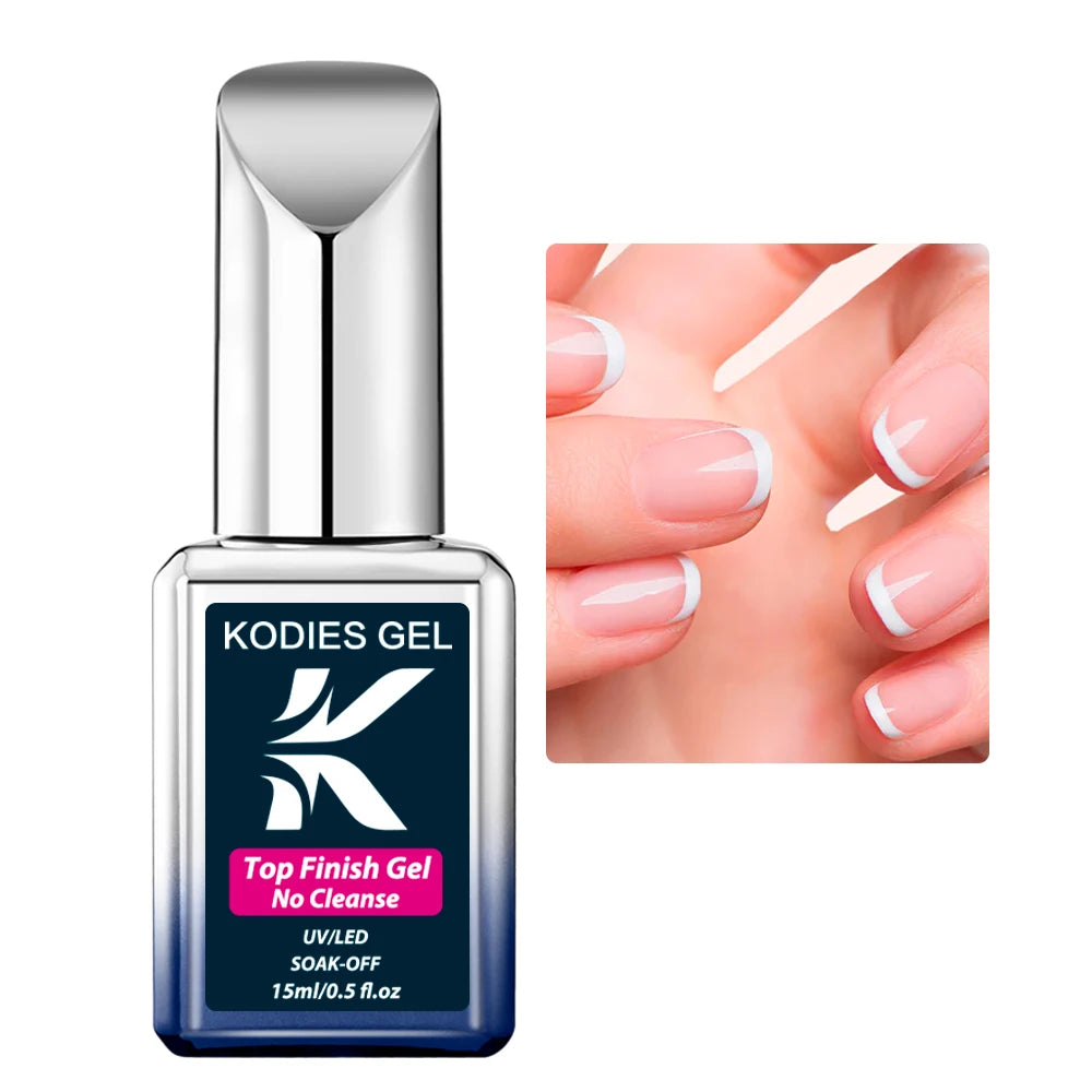NEW Arrivals 4 in 1 Diamond Mix Korean Keratin GEL Super Shine Top Coat No Wipe Gel Nail Polish 15ML Semi Permanent UV High Glossy Gel Finish Sealer Manicure Topcoat Ladies Girls Cosmetic Accessories