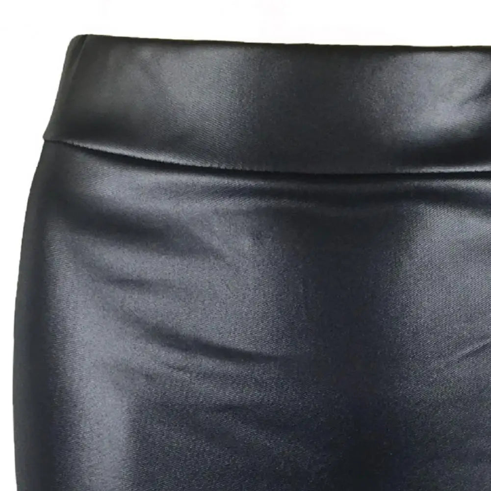 NEW Arrivals S-3XL High Quality Leather Matte Slim Mini Sexy Fashion PU Hot Short High Waist Skirt Evening Nightclub Party Streetwear Office Lady Clothes Girl Ladies Luxury Fashion Apparel Supplies