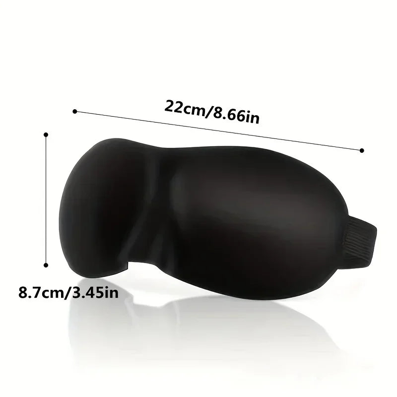 NEW 5PCS Set 3D Sleeping Mask Eyepatch Block Out Light Soft Padded Sleep Rest Relax Aid Cover Patch Blindfold Face Shade Eyeshade Eyes Patches Outdoor Travel Airplane