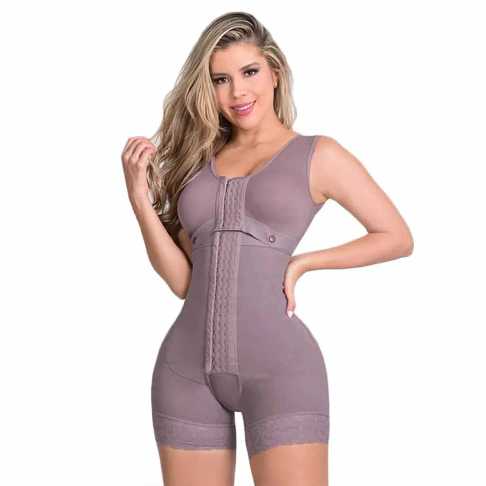 NEW Arrivals S-3XL Black/Beige Color Modeling Girdle for Women High Compression Shapewear With Hook And Eye Slimming Bodysuit Fajas Colombian Flat Belly Ladies Underwear Supplies