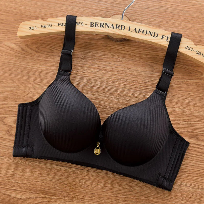 NEW Arrivals 6 Colors Girl's 8cm Thickened Bra Steamed Bread Cup Adjustable Underwear No Mark No Steel Ring Breast Lingerie Push Up Women Bras Ladies Underwear Lingerie Supplies
