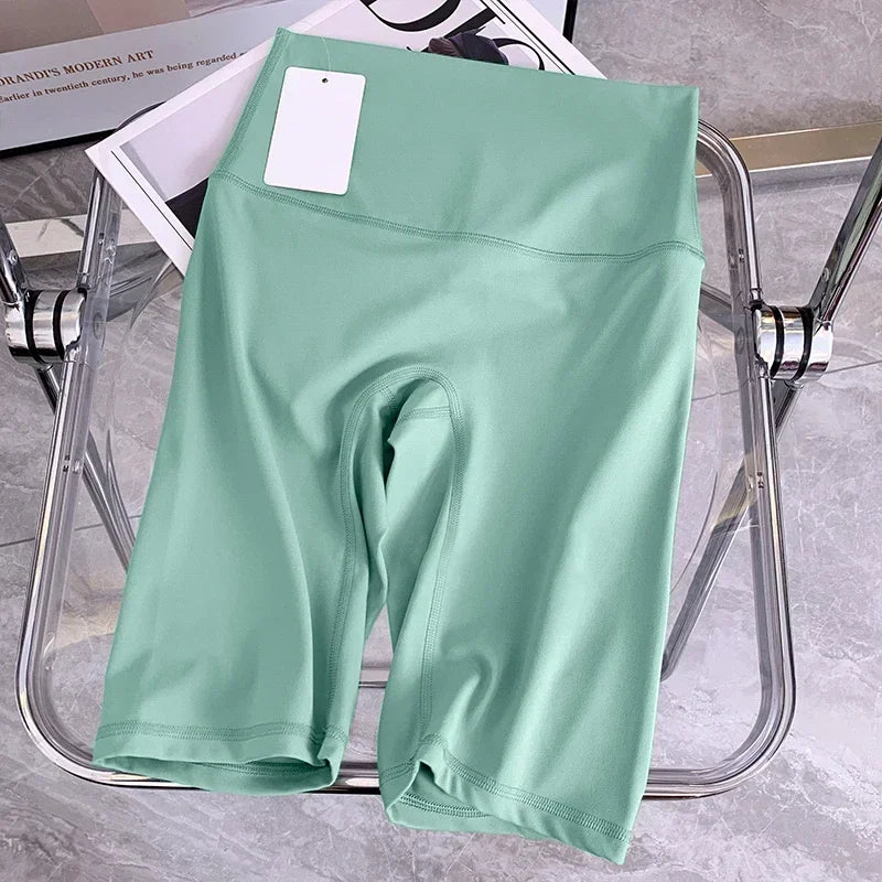NEW Arrivals S-XL 12 Colors Women's Yoga Shorts Elastic Peach Butt Breathable Tights Leggings Sports Fitness Yoga Cycling Athletic Pilates Gym Shorts🚴♀️👏