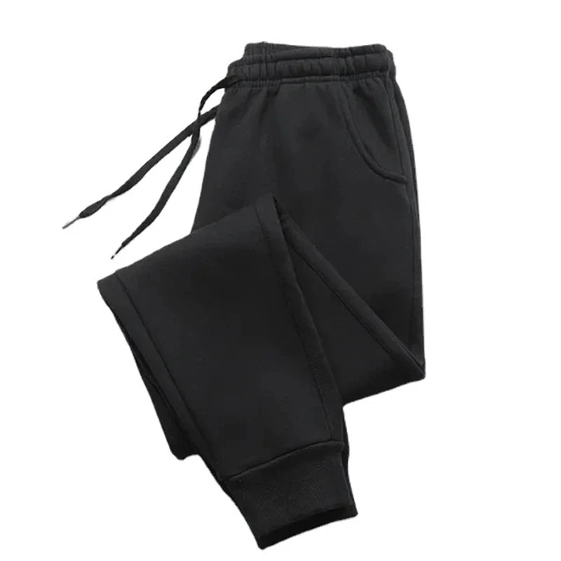 NEW Arrivals S-3XL UK Plus Size Autumn Woman Man Couple Sweatpants *I Love My Boyfriend* Tracksuit Loose Casual Warm Pants Pocket Drawstring Sportswear