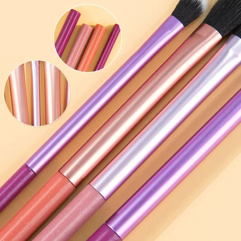 8PCS Makeup Brushes Set For Cosmetic Foundation Powder Blush Eyeshadow Kabuki Blending Make Up Brush Beauty Tool