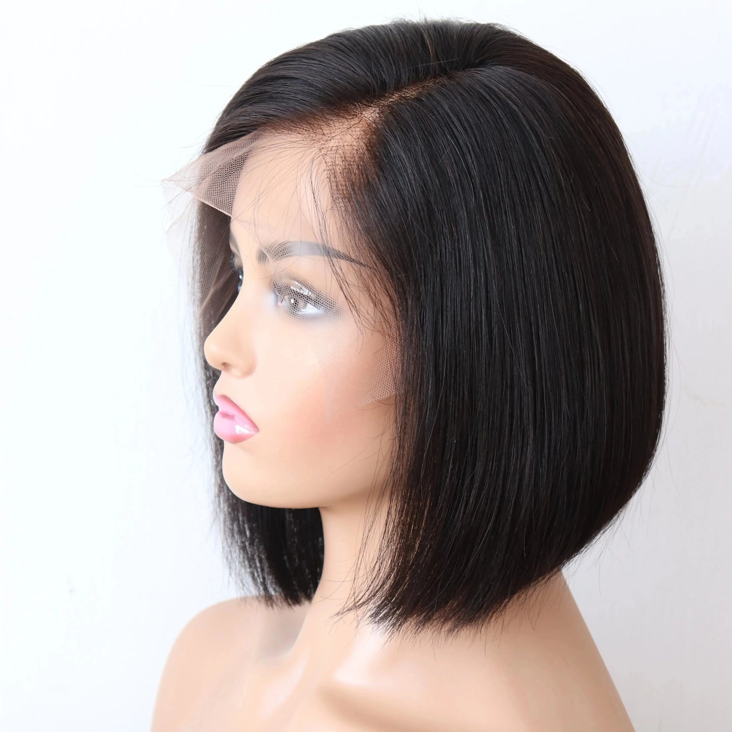 Hot Sale Short BOB Wig T Part Side Part Bob Wigs Lace Frontal Cuticle Aligned Pre Plucked Brazilian Human Hair for Black Women