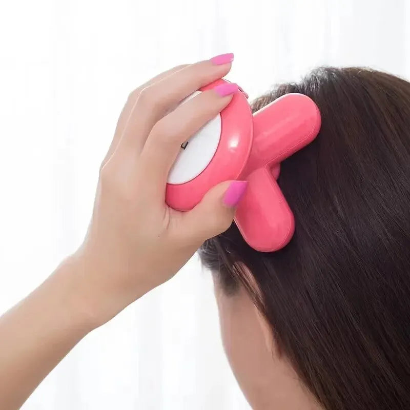 Creative Small Charging Massager Mini Massager Miniature Three Foot Massager for Meridian Health Care