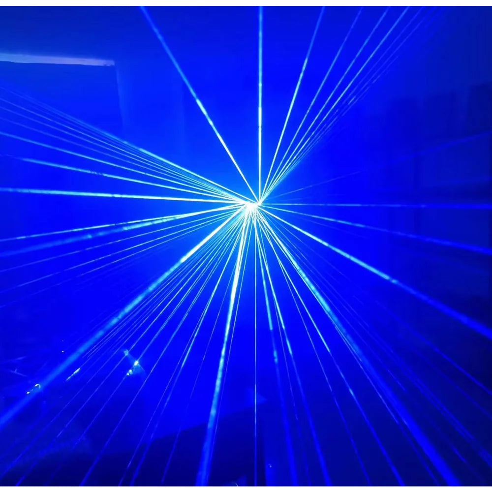 RGB LED Glow Gloves DJ Disco Multi-line 4 Heads Beam Light For Finger Halloween Christmas Party Nightclub Stage Rave Accessorie