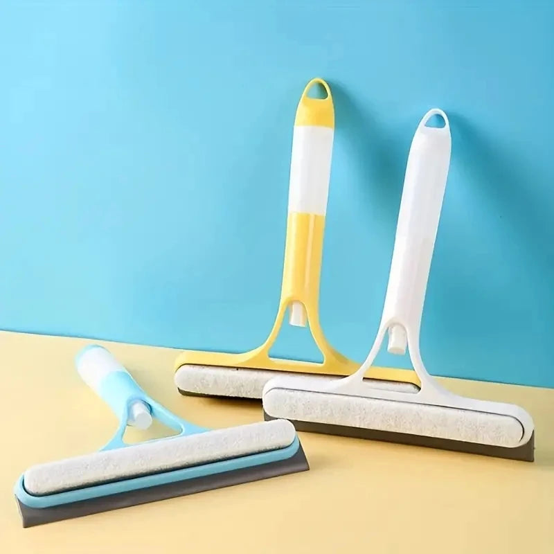 NEW Arrivals Household Multi-Function Glass Cleaning Mirror with Watering Can 3-in-1 Set Glass Scraper Window Scraper Home Office Outdoor Indoor Supplies