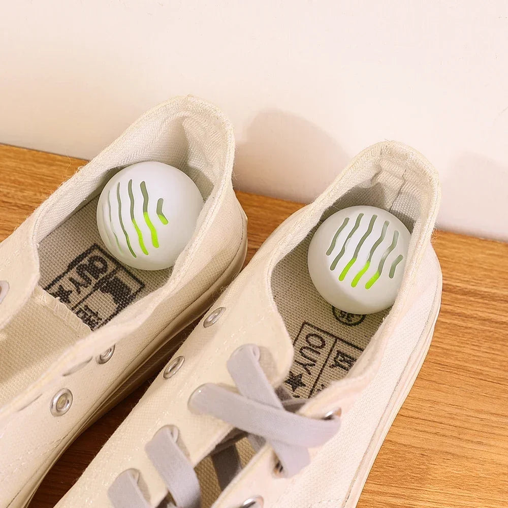NEW Arrivals 36PCS Set Korean Shoes Deodorant Balls Freshener Shoes Fragrance Essential Footwear Scent Shoe Closet Gym Bag Locker and Cars Deodorizer Shoes Accessories