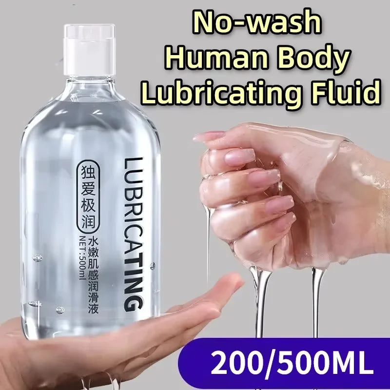 NEW Arrivals 500ml Large Capacity Japanese Lube Human Body Lubricant Dick Anal Sex Lubrication Sexy Adult Lubricating Sex Shop Sex Toys for Women Men Gay