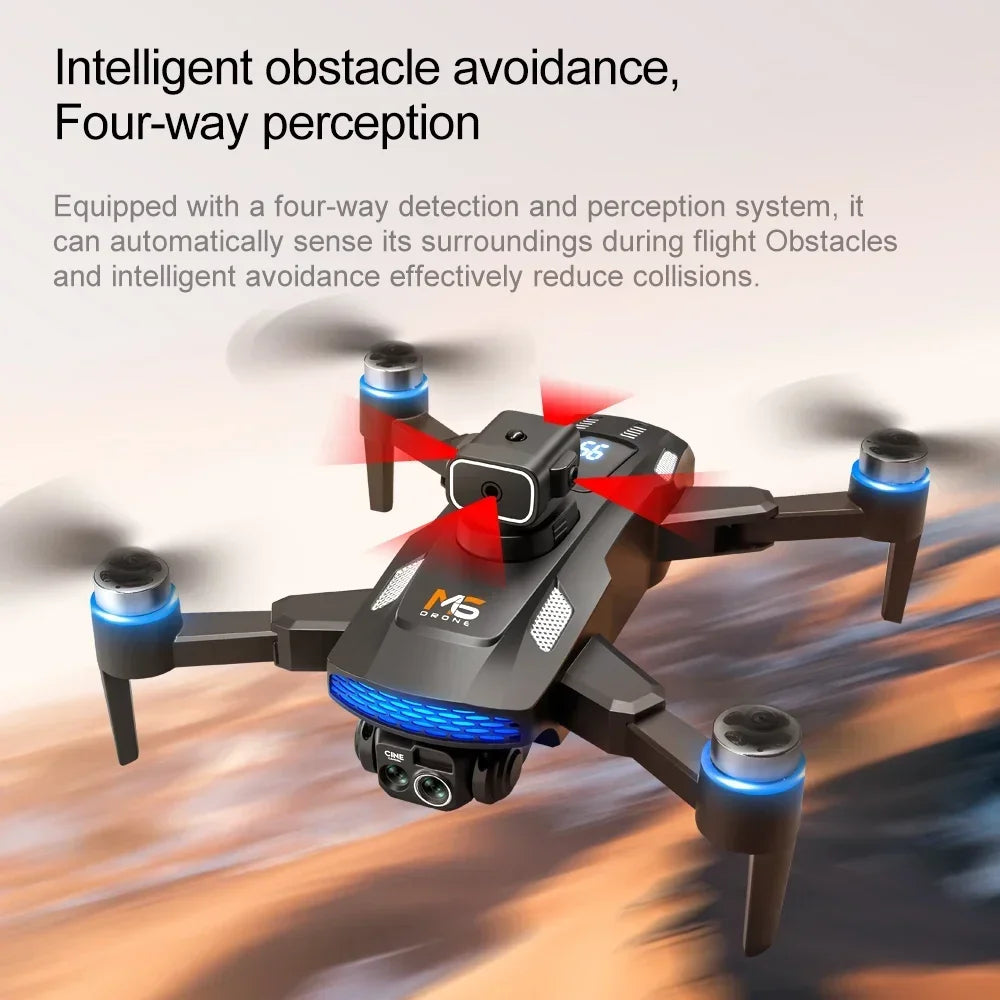 NEW Xiaomi MIJIA M6 Drone + 2 Batteries Professional 8K Camera Drone 5G WI-FI FPV UAV With Screen Remote Control RC Drone Avoidance Aerial Quadcopter