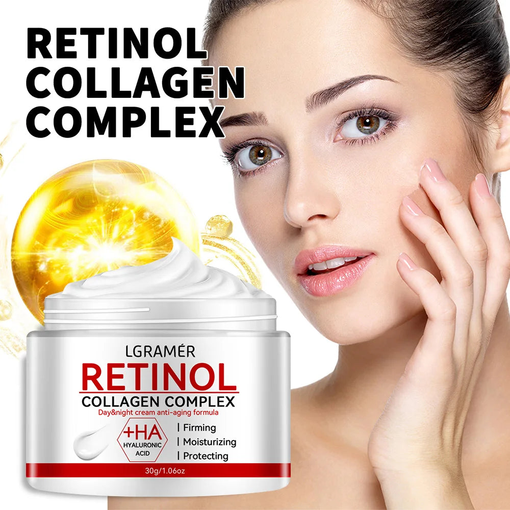 NEW Arrivals Korean Retinol Lifting Firming Cream Collagen Smooth wrinkles Face Cream For Moisturizer Whitening Brighten Skin Care Products