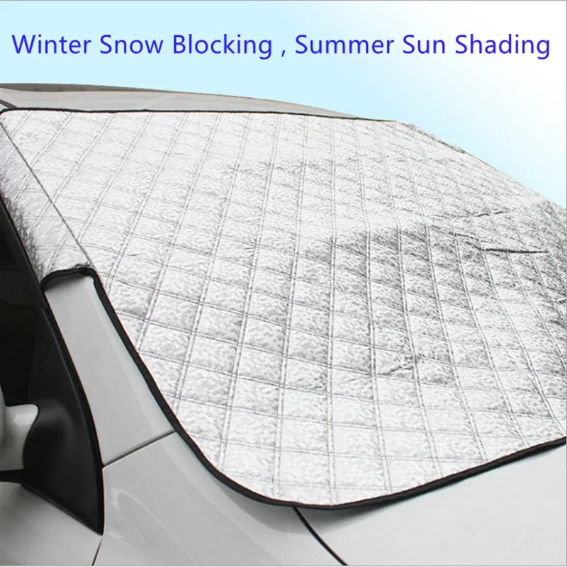NEW Summer Car Sun Protectors and Winter Car Snow Ice Shields Are Suitable for Front Windshields to Prevent Frost and Dust Cars Accessories