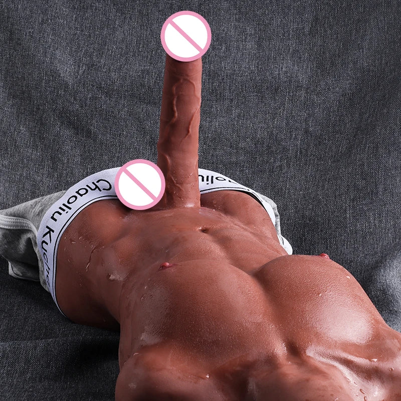 Sex Doll Realistic Dildo Vagina Anus Torso Big Dildo Sex Dolls for Men Pussy Ass Male Masturbator Adult Sex Toys for Men Couples