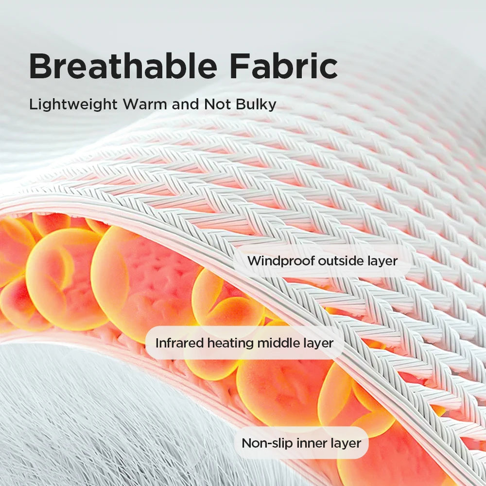 NEW Arrivals Vibration Wrist / Ankle Massager Infrared Hot Compress Therapy Hand / Foot Massager For Joint Pain Relief Heated Massage Brace Body Care Accessories Health Care Supplies