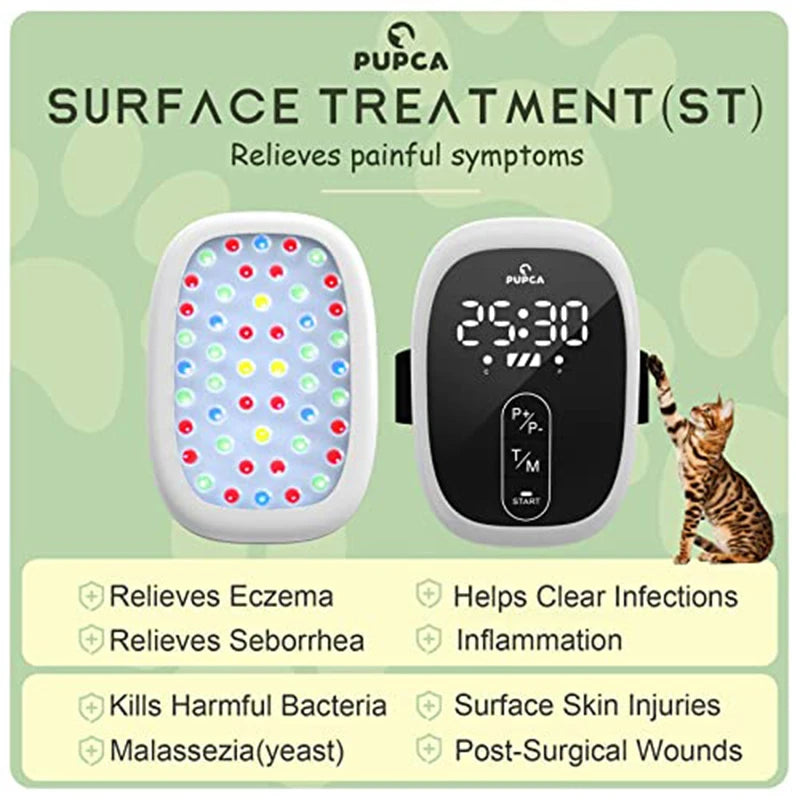 Cold Laser Therapy Device for Pets Red Light Therapy Vet Device for Muscle Pain from Dog Arthritis Cats Skin Infections