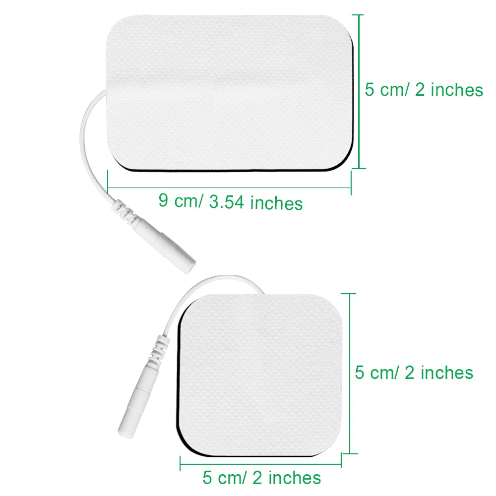 NEW Arrivals 50PCS Set Electrode Pads Gel For Tens Acupuncture Physiotherapy Massager Patches Slimming Pulse EMS Muscle Stimulator Sticker
