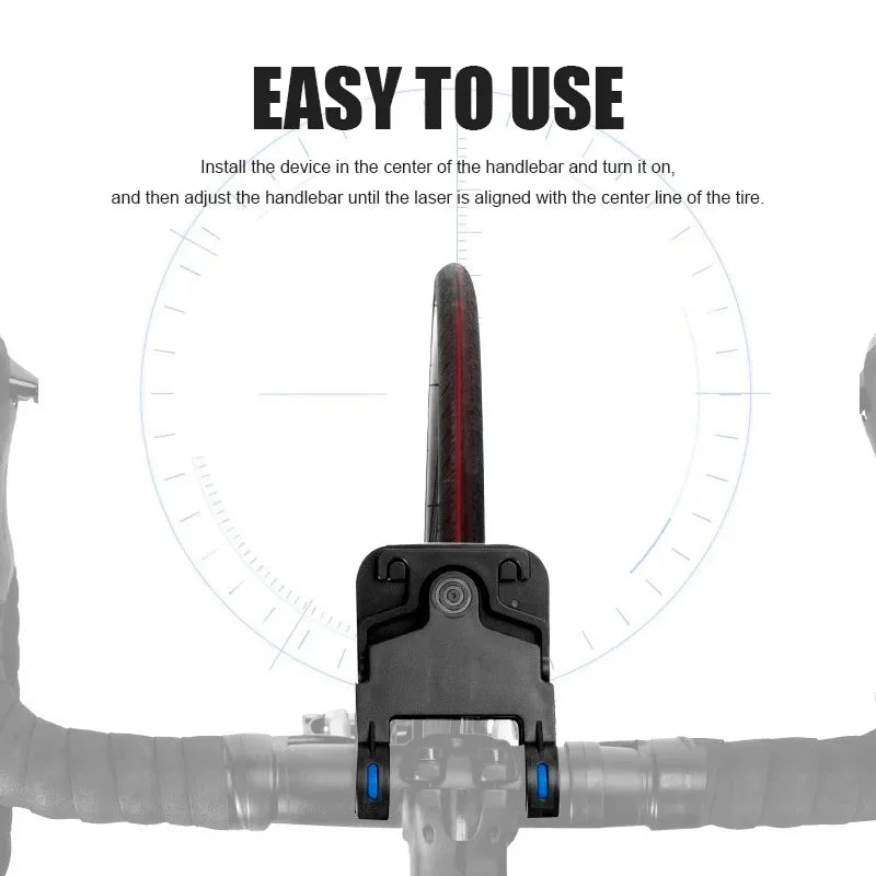 NEW Arrivals Bike Seat Laser Calibrator Bicycle Multi Tool Handlebar Laser Aligner For 22.2 to 31.8mm Professional Measurement MTB-Road Racing Bike Tools Cycling Accessories