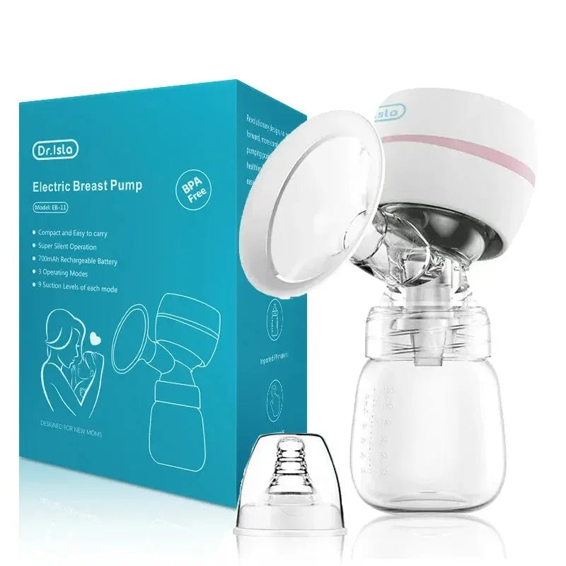 NEW Electric Breast Pump Intelligent Integrated High Suction USB Charging Breast Pump Breast Milk Postpartum Painless and Silent Breast Women Personal Care Supplies