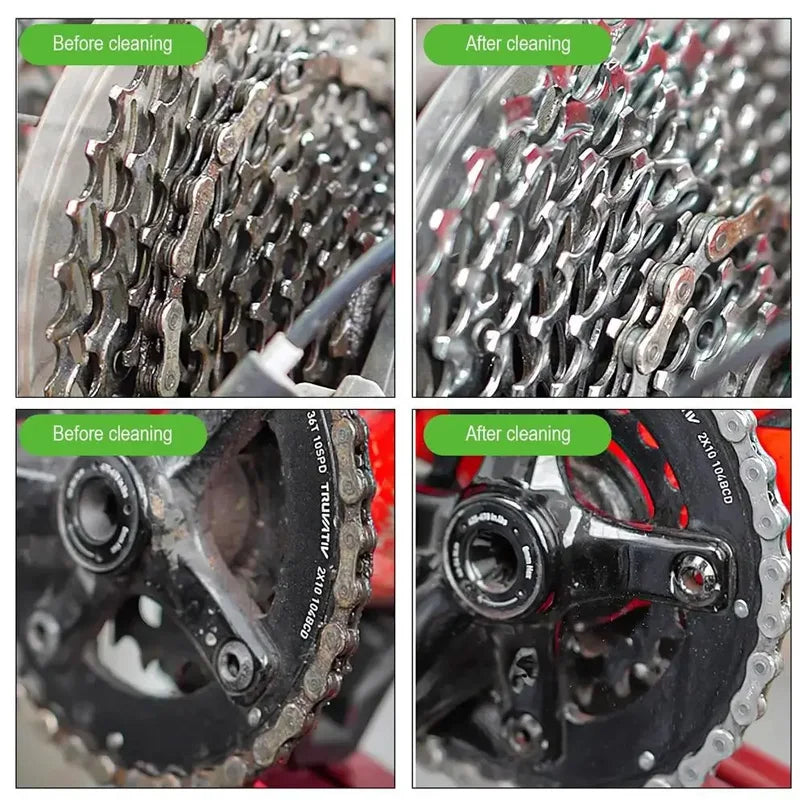 NEW 100ml Bike Drivetrain Korean Cleaner Bicycle Chain Cleaning Maintenance Liquid Degreaser Spray Bike Chain Cleaner Bicycle Degreaser Cleaning Accessories