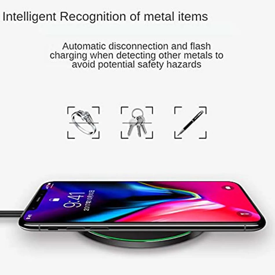 200W Wireless Charger Pad For iPhone 14 13 12 15Pro XS Max Induction Fast Wireless Charging Station For Samsung Xiaomi Huawei