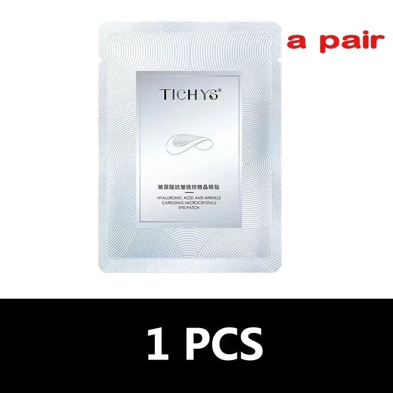 NEW BUY 10 Get 12 Free Micro-Needle Eye Patch Hyaluronic Acid Anti-Wrinkle Eye Mask Fine Lines Remove Moisturizing Eye Mask Women Beauty Salon Spa Supplies