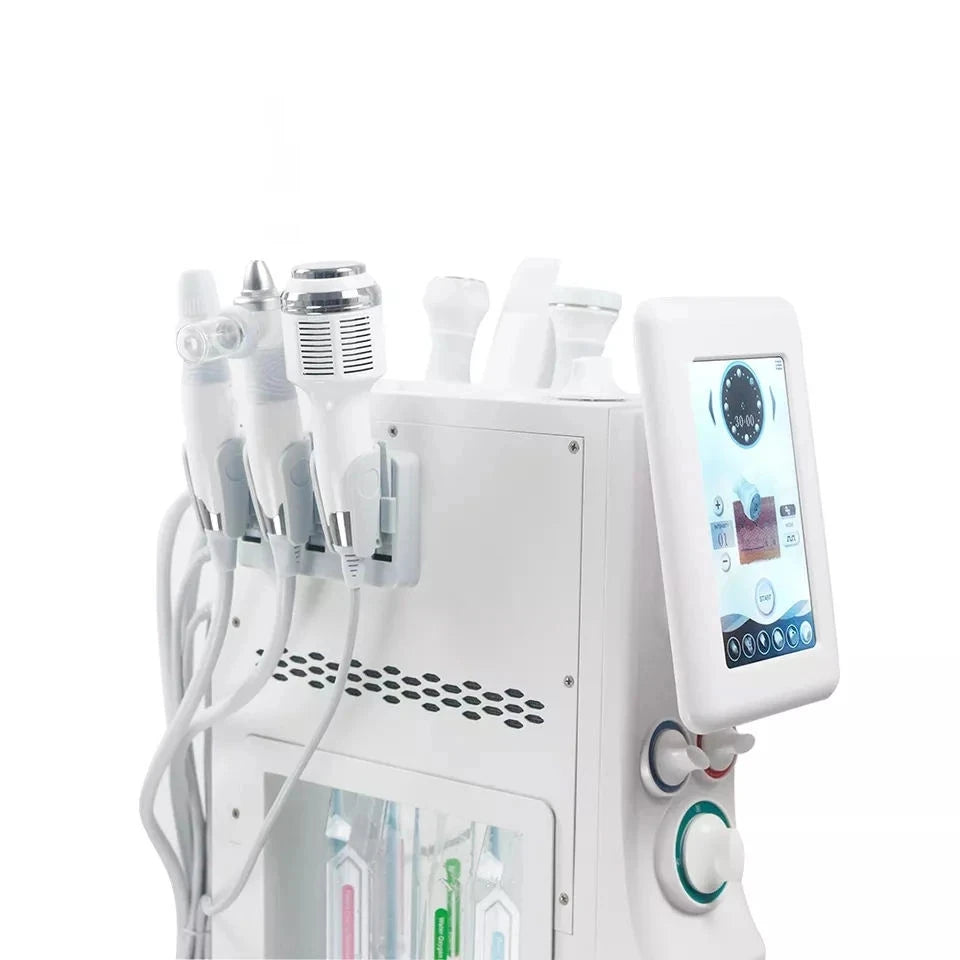Professional Microdermabrasion 6 In 1 Water Oxygen Skin Care Deep Cleaning Hydra Dermabrasion Facial Machine Water Aqua Peeling