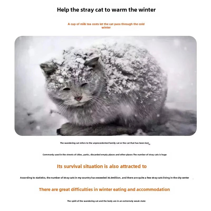 NEW Arrivals Cat House Waterproof Outdoor Winter Warm Pet Cave Sleeping Beds Shelter Tent Foldable Small Dog Puppy Supplies Universal Four Seasons Pets Accessories